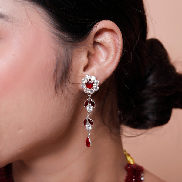 Ruby Red Crystal Ring