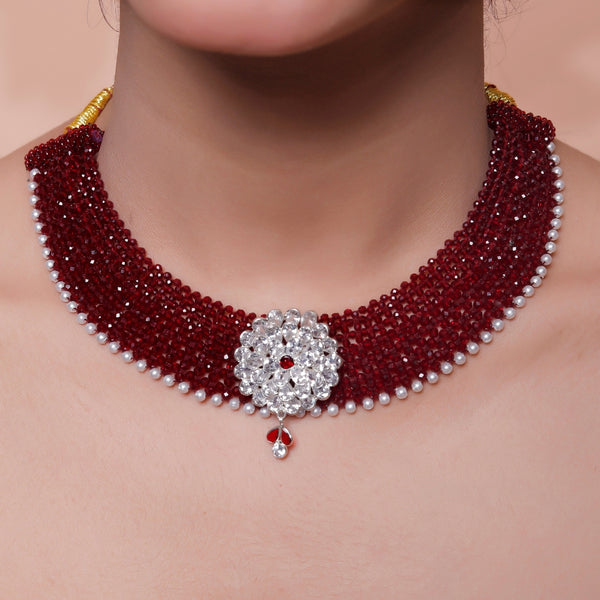 Ruby Red Crystal Ring